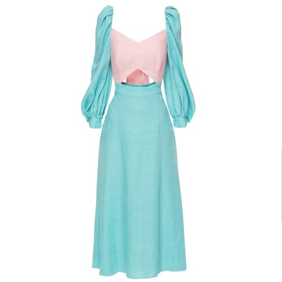 Lee Pfayfer Mint Candy Dress - Picture 5 of 10